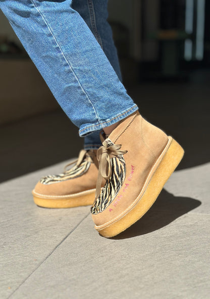 Chaussures montantes NAN-KU EFK-02 ZEBRA femme