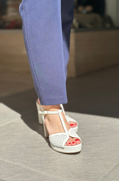 Nu-pieds à talons LES VENUES Beige Femme