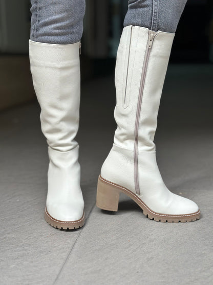 Bottes SOFTWAVES blanches femme