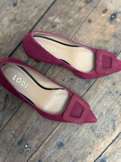 Escarpins LODI ROTI Bordeaux Femme