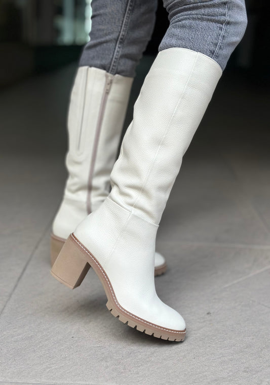 Bottes SOFTWAVES blanches femme