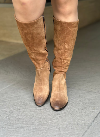 Bottes MAISON21 1981 SAYO WHISKY CAMEL femme