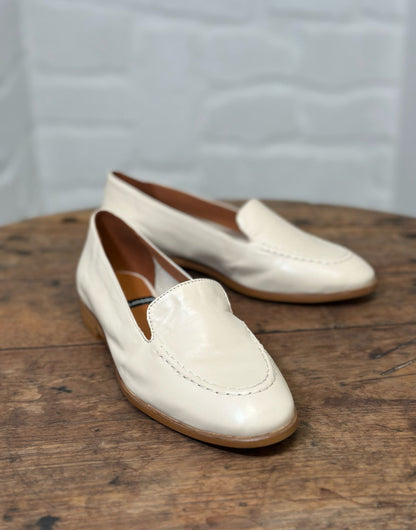 Mocassins Angel Alarcon beige femme