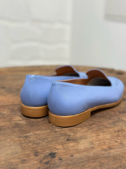 Mocassins Angel Alarcon bleu lavande femme