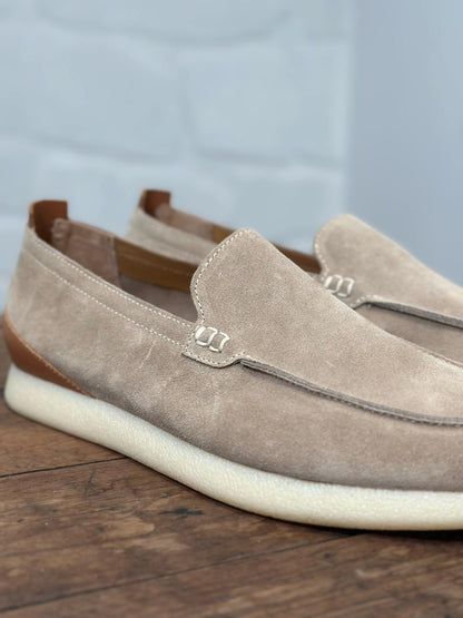Mocassins KEBO beige homme