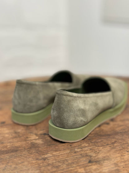 Mocassins PALOMITAS by PALOMA BARCELO kaki femme