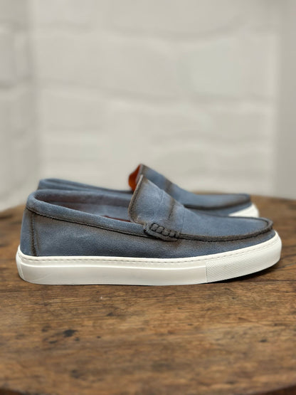 Mocassins PIERO MASETTI Bleu homme