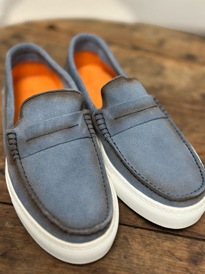 Mocassins PIERO MASETTI Bleu homme