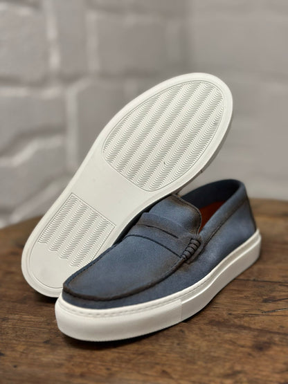 Mocassins PIERO MASETTI Bleu homme