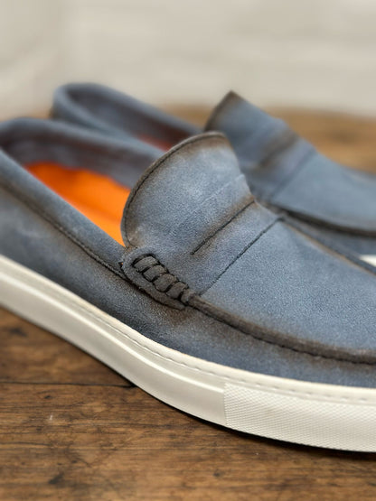 Mocassins PIERO MASETTI Bleu homme
