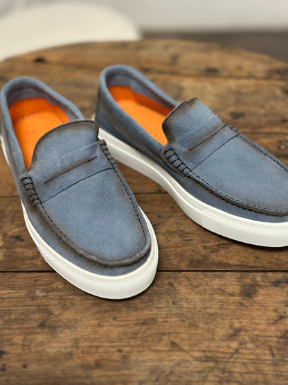 Mocassins PIERO MASETTI Bleu homme