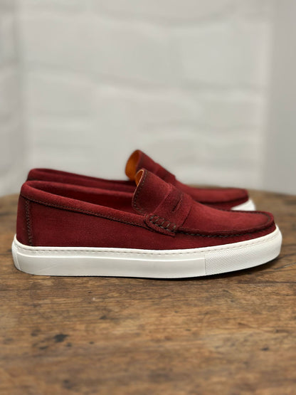 Mocassins PIERO MASETTI Bordeaux homme