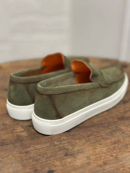 Mocassins PIERO MASETTI Kaki homme