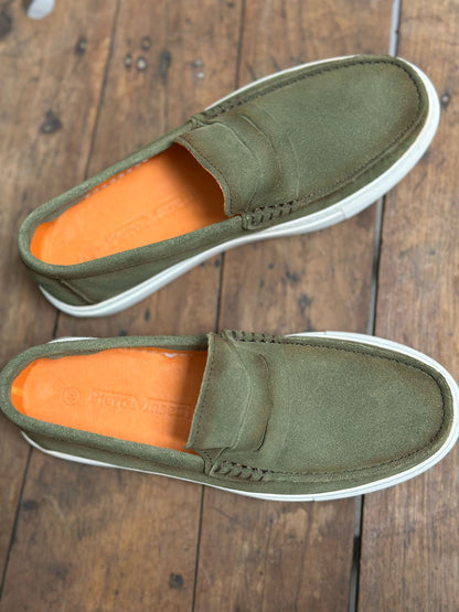 Mocassins PIERO MASETTI Kaki homme
