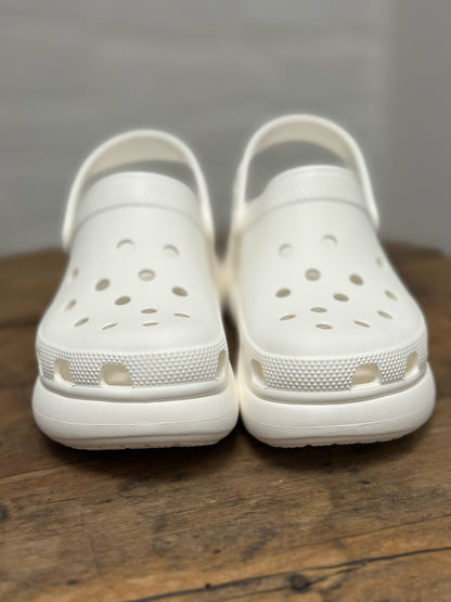 Sabots CROCS Classic crush clog blanc Femme