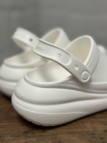 Sabots CROCS Classic crush clog blanc Femme