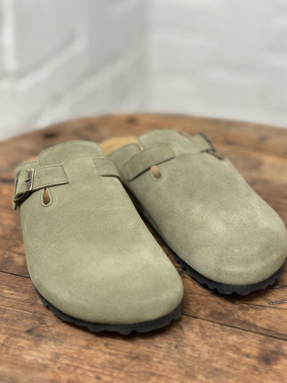 Mules/sabot CUBANAS Kaki homme