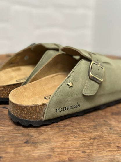 Mules/sabot CUBANAS Kaki homme