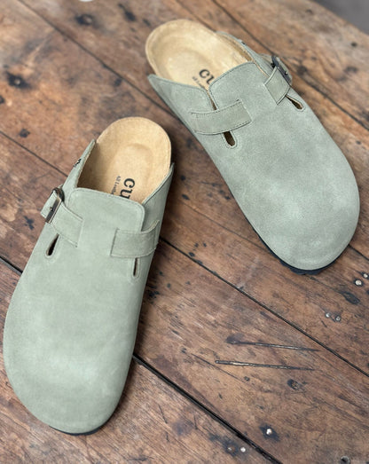Mules/sabot CUBANAS Kaki homme