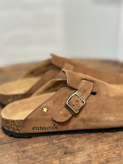 Mules/sabot CUBANAS Marron homme