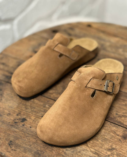 Mules/sabot CUBANAS Marron homme