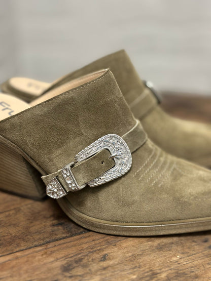 Mules santiag FRU.IT 9203 Kaki