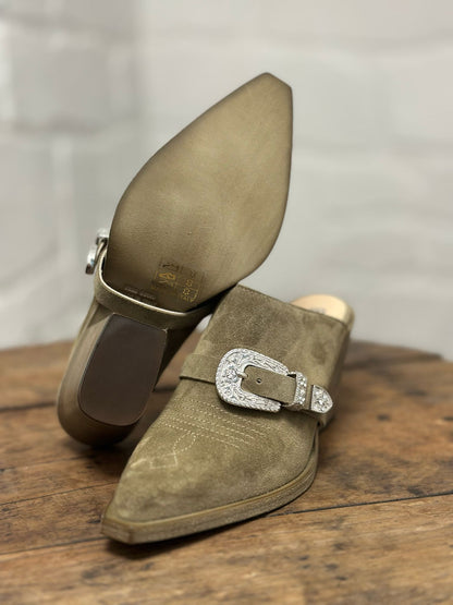 Mules santiag FRU.IT 9203 Kaki
