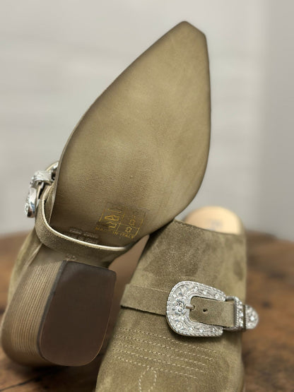 Mules santiag FRU.IT 9203 Kaki