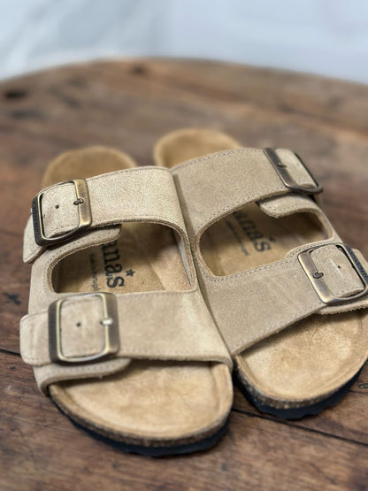 Nu-pieds CUBANAS Beige femme