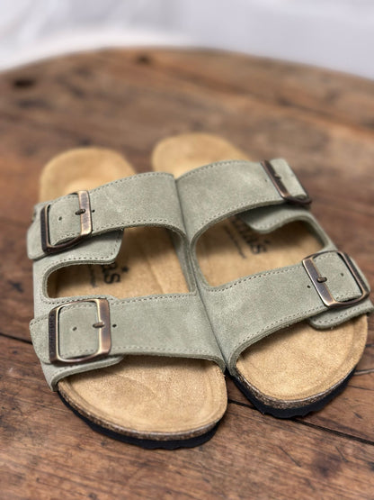 Nu-pieds CUBANAS Kaki femme