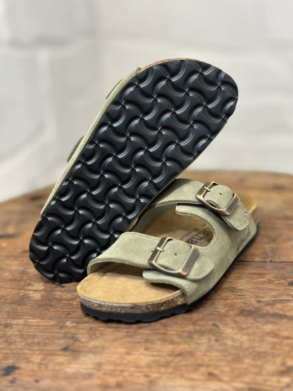 Nu-pieds CUBANAS Kaki femme