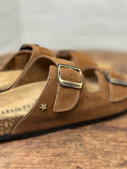 Nu-pieds CUBANAS Marron homme