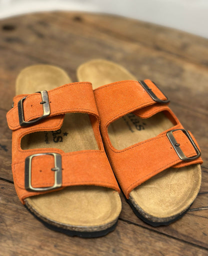 Nu-pieds CUBANAS Orange femme