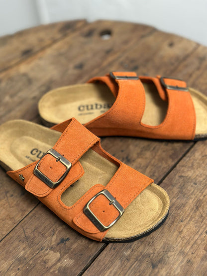 Nu-pieds CUBANAS Orange femme