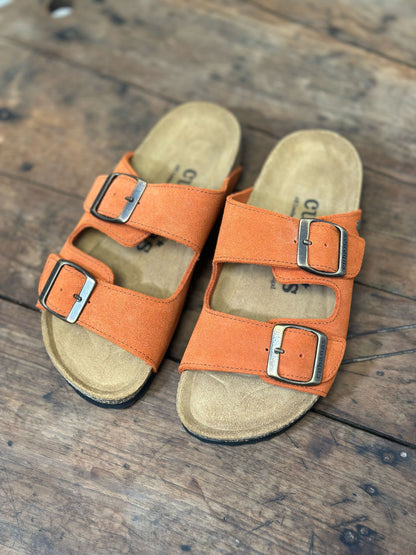 Nu-pieds CUBANAS Orange femme