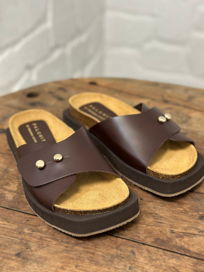 Nu-pieds PALOMITAS by PALOMA BARCELO marron femme