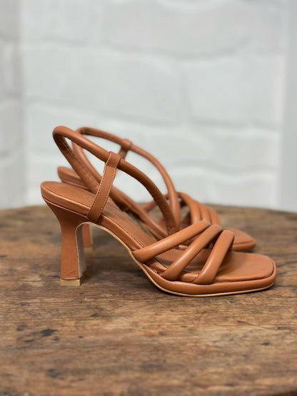 Nu-pieds à talons Angel Alarcon marron femme