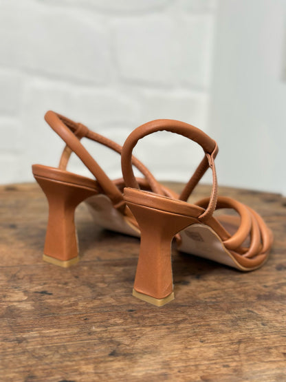 Nu-pieds à talons Angel Alarcon marron femme