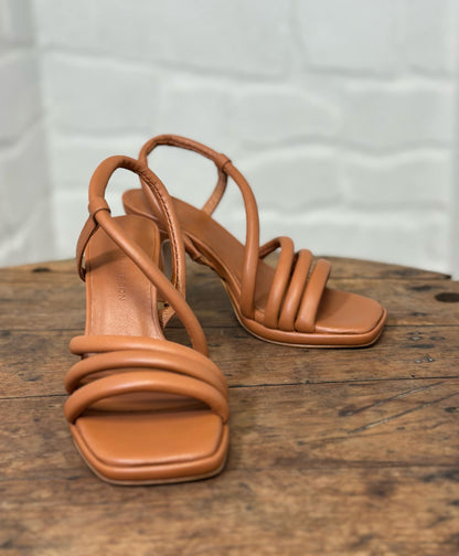 Nu-pieds à talons Angel Alarcon marron femme