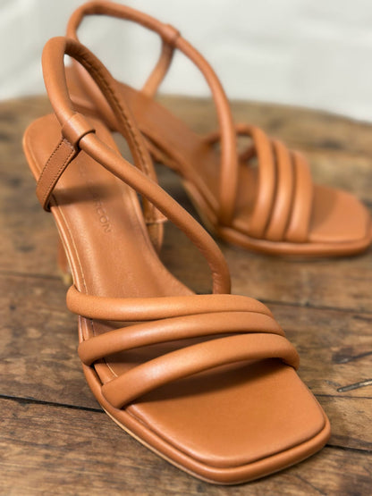 Nu-pieds à talons Angel Alarcon marron femme