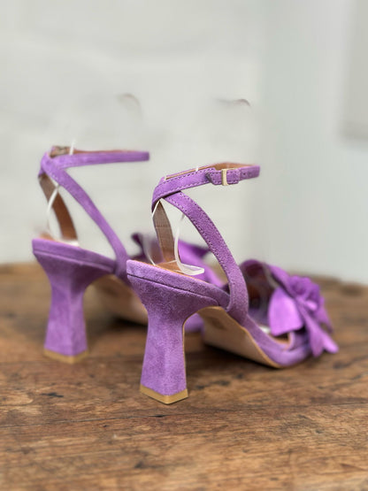 Nu-pieds à talons Angel Alarcon violet femme