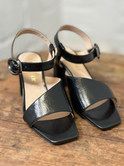 Nu-pieds à talons CAFE NOIR noir femme
