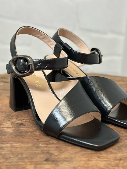 Nu-pieds à talons CAFE NOIR noir femme