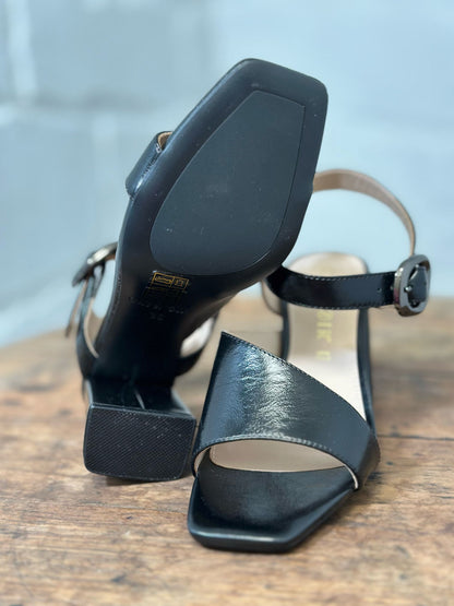 Nu-pieds à talons CAFE NOIR noir femme