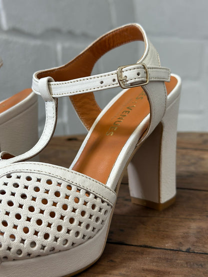 Nu-pieds à talons LES VENUES Beige Femme