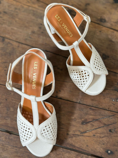 Nu-pieds à talons LES VENUES Beige Femme
