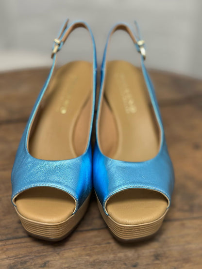 Nu-pieds à talons WEEK END by PEDRO MIRALLES Bleu