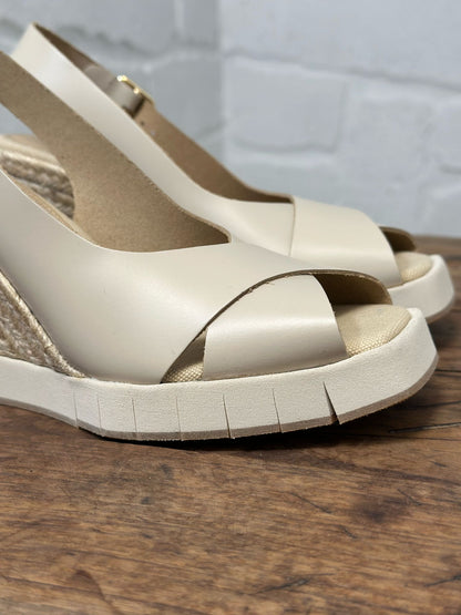 Nu-pieds compensés PALOMITAS by PALOMA BARCELO Beige femme
