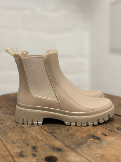 Bottines de pluie PEACHY 18 Beige LEMON JELLY