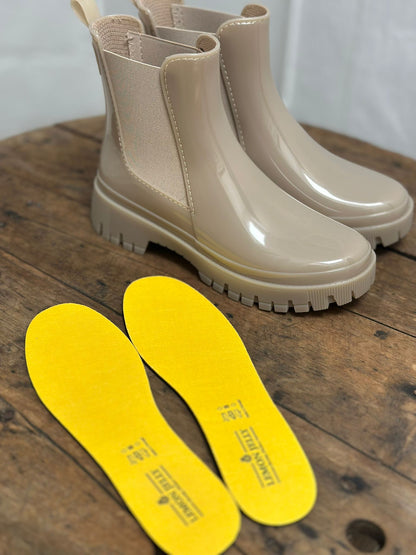 Bottines de pluie PEACHY 18 Beige LEMON JELLY